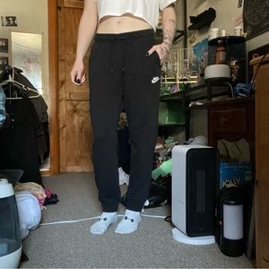 Streetwear Casual Black Nike Sweatpants / Joggers
